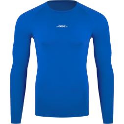Футболка компрессионная с длинным рукавом JOGEL CAMP PerFormDRY Baselayer LS Tee, синий