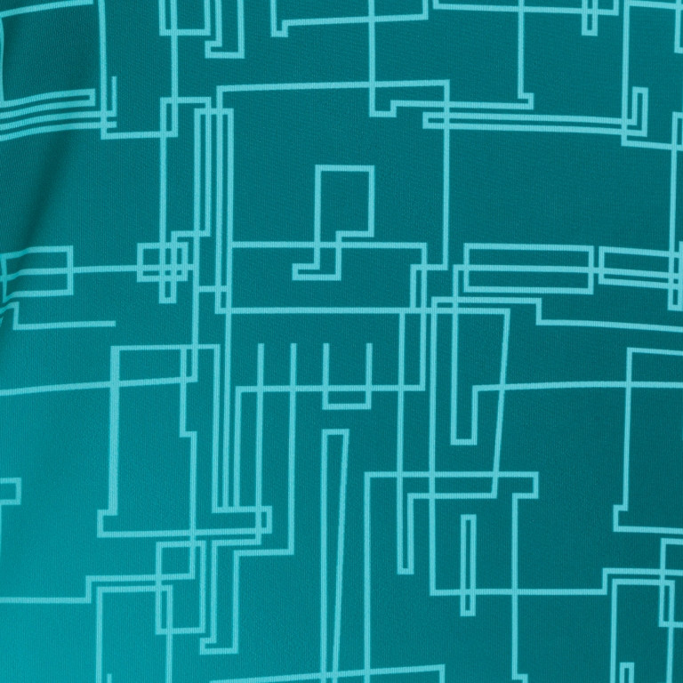 Футболка с коротким рукавом ELITE VIII Бирюзовый