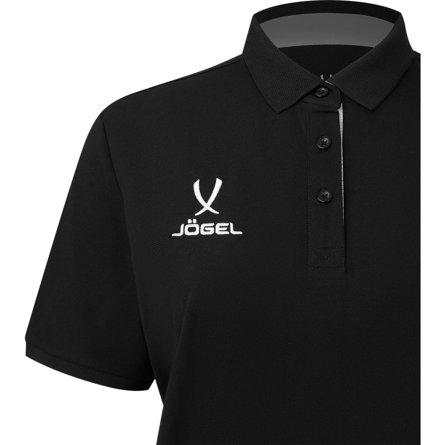 Поло женское JOGEL PREMIER PerFormDRY CVC Polo W, черный