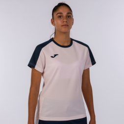 Футболка JOMA CAMISETA MANGA CORTA ECO CHAMPIONSHIP ROSA MARINO