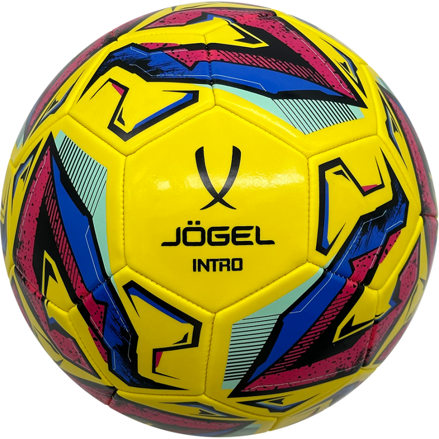 Мяч футбольный JÖGEL Intro №5, желтый