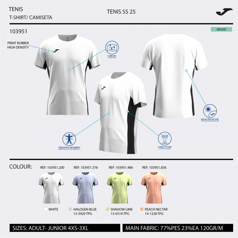 CAMISETA MANGA CORTA CHALLENGE  