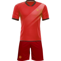 Футбольная форма ЭКИПО STRIPE Красный цвет