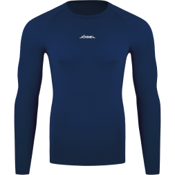 Футболка компрессионная с длинным рукавом JOGEL CAMP PerFormDRY Baselayer LS Tee, темно-синий