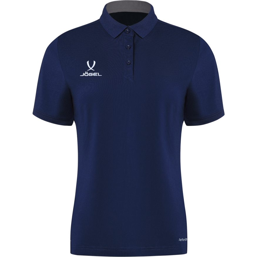 Поло женское JOGEL PREMIER PerFormDRY CVC Polo W, темно-синий