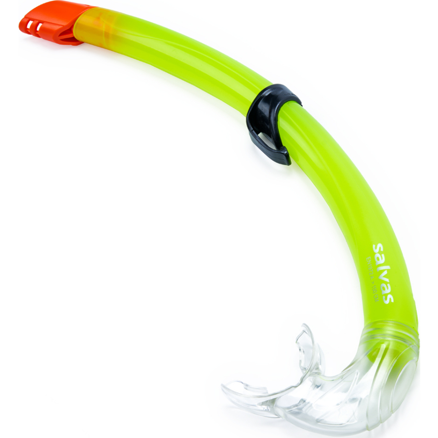 Трубка плавательная SALVAS Flash детский Snorkel DA301C0BBSTS, размер детский