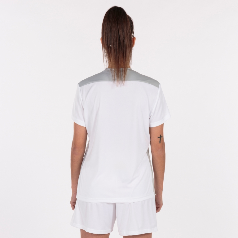 Футболка с коротким рукавом JOMA CHAMPIONSHIP VI Белый-серый