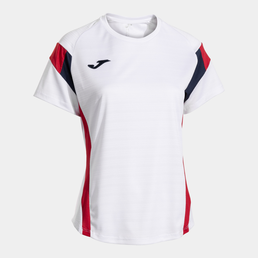 CAMISETA MANGA CORTA MONTREAL BLANCO ROJO