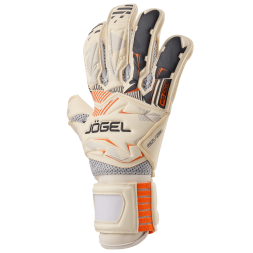 Перчатки вратарские JOGEL MAGNUM UL4 Roll-Hybrid, белый