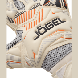 Перчатки вратарские JOGEL MAGNUM UL4 Roll-Hybrid, белый