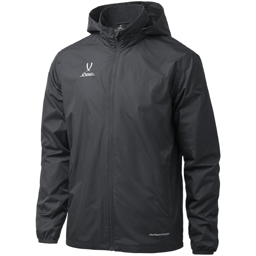 Куртка ветрозащитная JÖGEL DIVISION PerFormPROOF Shower Jacket, черный, детский
