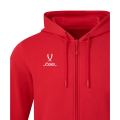 Худи на молнии JOGEL ESSENTIAL Cotton FZ Hoodie, красный