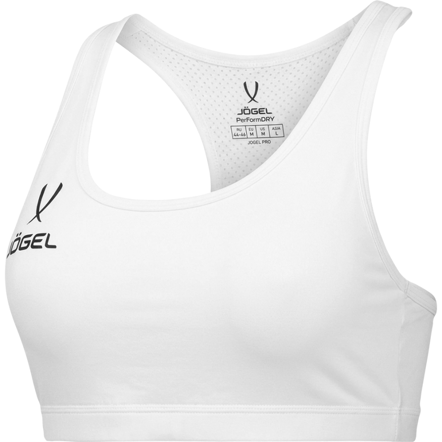 Бра тренировочное JOGEL DIVISION PerFormDRY Womens Top, белый