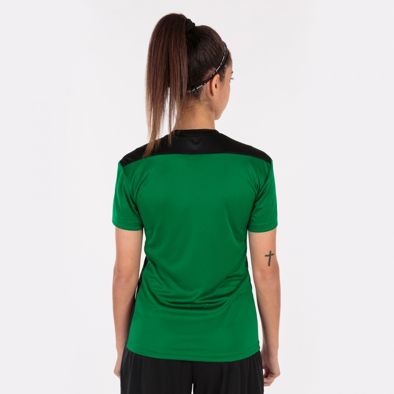 Футболка с коротким рукавом JOMA CHAMPIONSHIP VI Зеленый-черный