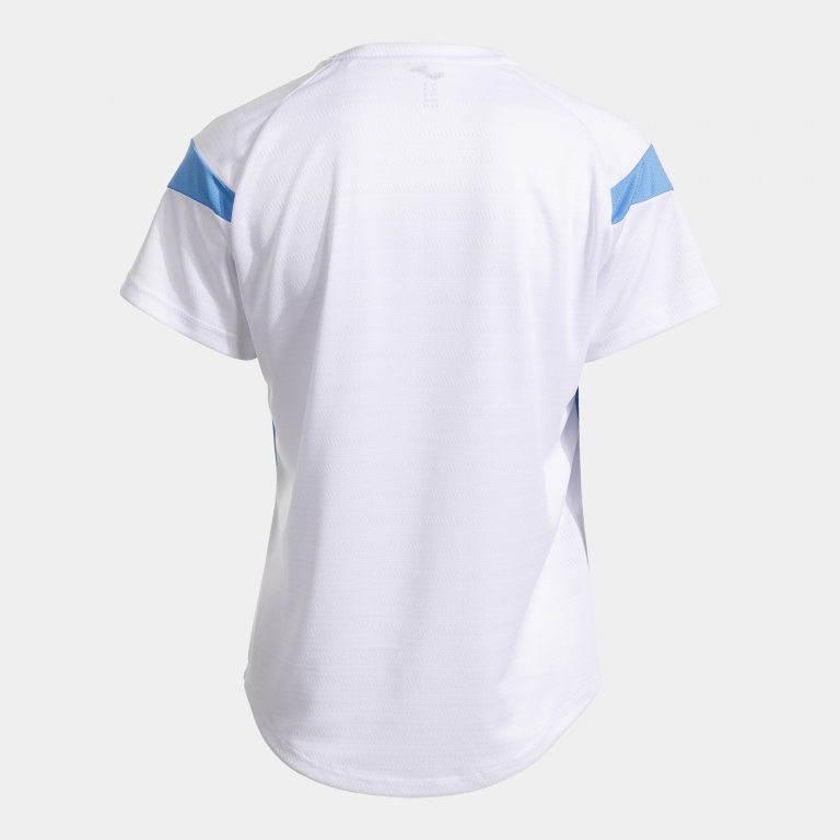 CAMISETA MANGA CORTA MONTREAL BLANCO CELESTE