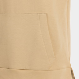 SUDADERA CON CAPUCHA BREATH BEIGE