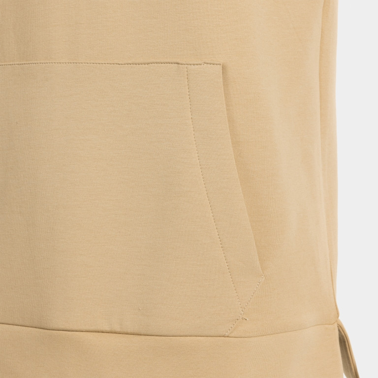 SUDADERA CON CAPUCHA BREATH BEIGE