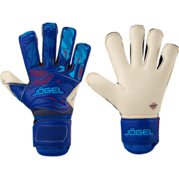 Перчатки вратарские JOGEL MAGNUM SL3 Roll-Hybrid, синий