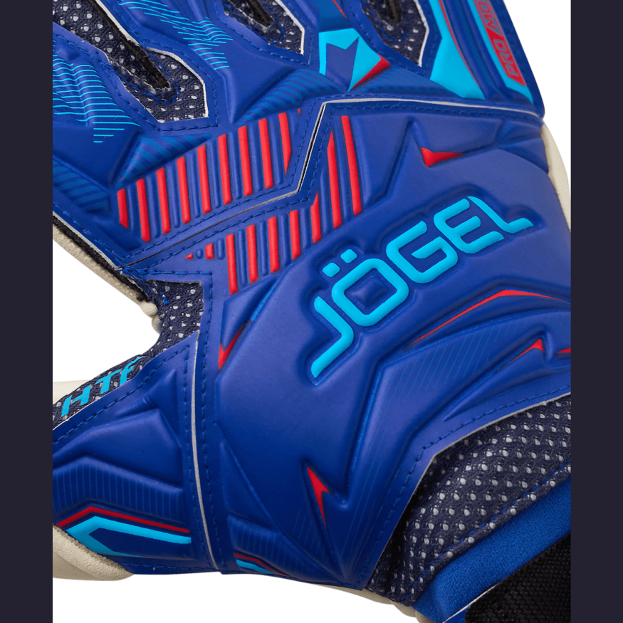 Перчатки вратарские JOGEL MAGNUM SL3 Roll-Hybrid, синий