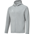 Худи на молнии JOGEL ESSENTIAL Athlete Hooded FZ Jacket, серый
