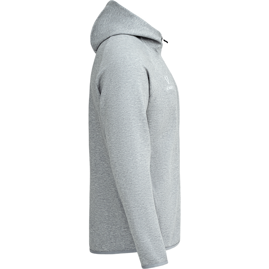 Худи на молнии JOGEL ESSENTIAL Athlete Hooded FZ Jacket, серый