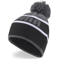 Шапка спортивная PUMA Pom Beanie, 02403901, черно-серый