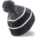 Шапка спортивная PUMA Pom Beanie, 02403901, черно-серый