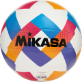Мяч вол. пляжн. MIKASA BV543C-VXA-O, 18 панелей, синт.кожа (ТПУ), маш.сш., бут.кам, мультиколор