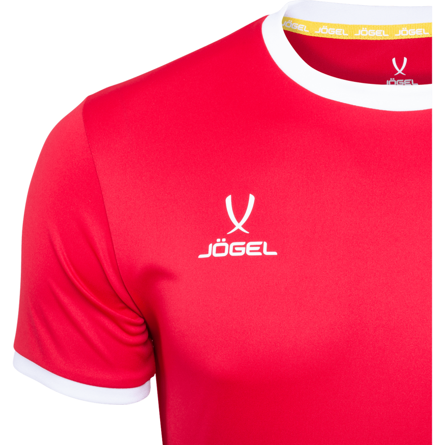 Футболка футбольная JOGEL CAMP Origin, красный/белый, детский
