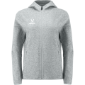 Худи на молнии женское JOGEL ESSENTIAL Athlete Hooded FZ Jacket W, серый