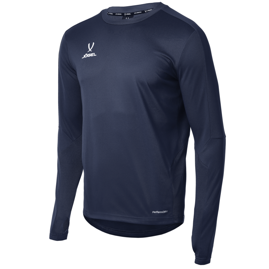 Джемпер тренировочный JÖGEL DIVISION PerFormDRY Pro Training Top, темно-синий