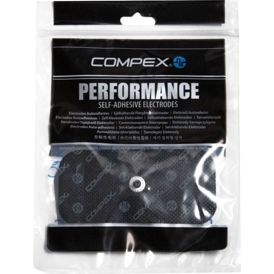 Электроды для миостимуляции Compex Performance Snap с одной кнопкой, 42222, размер 5х10см.