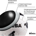 Мяч футбольный MINSA, PU, машинная сшивка, 32 панели, р. 5